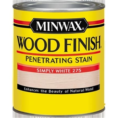 Minwax 70052 1 qt Simply White Wood Stain MI327629